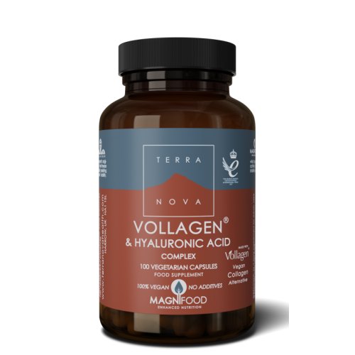 100 Kapseln Terranova Vollagen & Hyaluronic Acid
