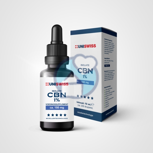 10 ml Uni Swiss CBN Isolate 1%