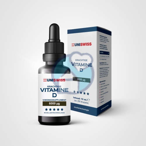 10 ml Uni Swiss Vitamine D3 30 mcg