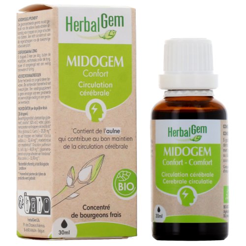 Herbalgem Midogem Comfort Cerebraal Circulatie Complex GC24 Biologisch