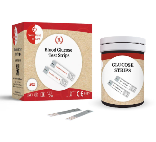 Swiss Point of Care Glucose Teststrips