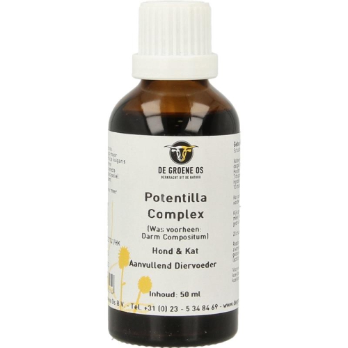 De Groene Os Veterinair Potentilla complex hond & kat