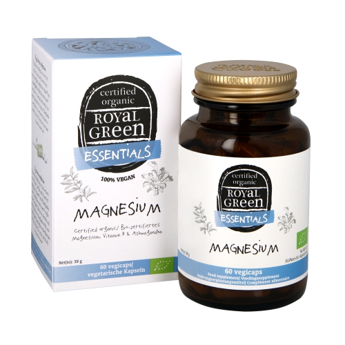 Royal Green Magnesium Biologisch 60 Kapseln