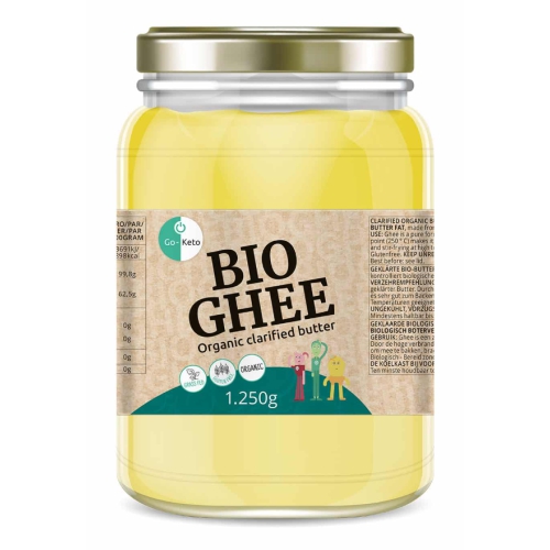 Go-Keto Bio Ghee Biologisch 1250 Gramm
