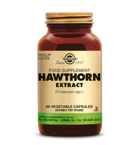 60 capsules Solgar Hawthorn Herb Extract
