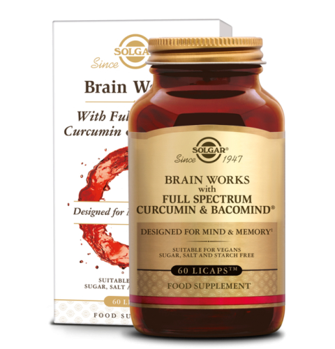 60 capsules Solgar Brain Works