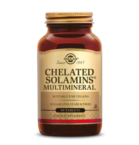 90 tablets Solgar Chelated Solamins Multimineral
