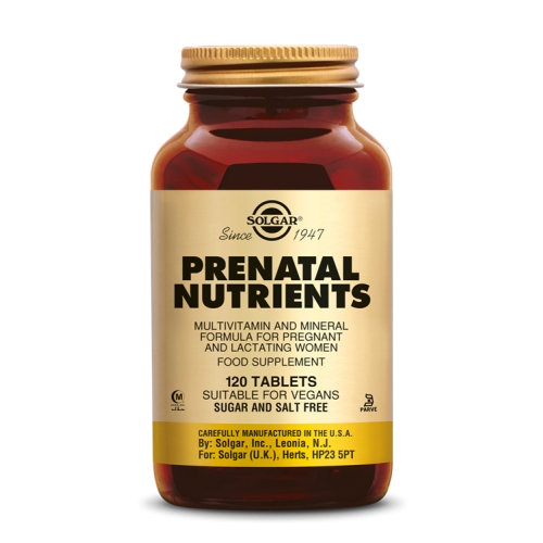 120 tabletten Solgar Prenatal Nutrients