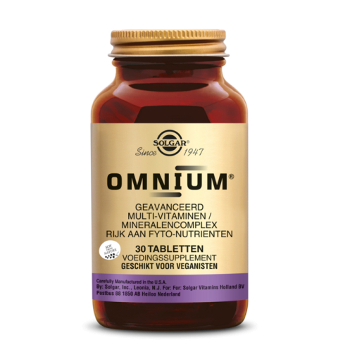 30 tablets Solgar Omnium Multivitamine