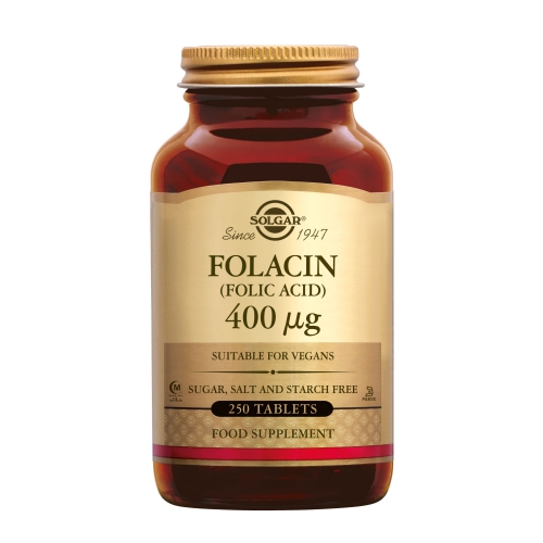 250 tablets Solgar Folacin 400 mcg