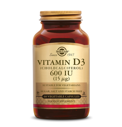 Solgar Vitamine D3 600 IU 15 mcg