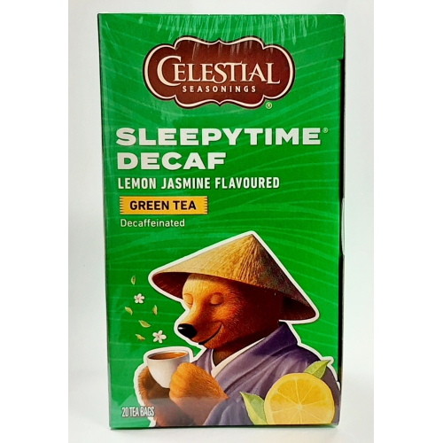 Celestial Seasonings Sleepytime Green Decaf Lemon Jasmine 20 Stücke