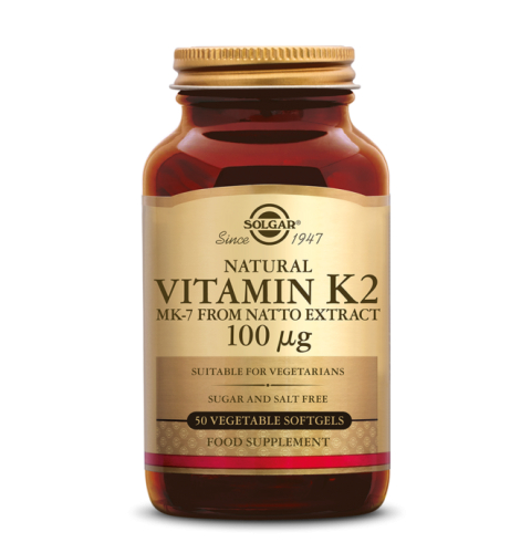 50 capsules Solgar Vitamine K2 100 mcg