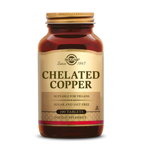 100 tablets Solgar Chelated Copper