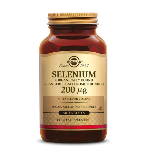 50 tablets Solgar Selenium 200 mcg