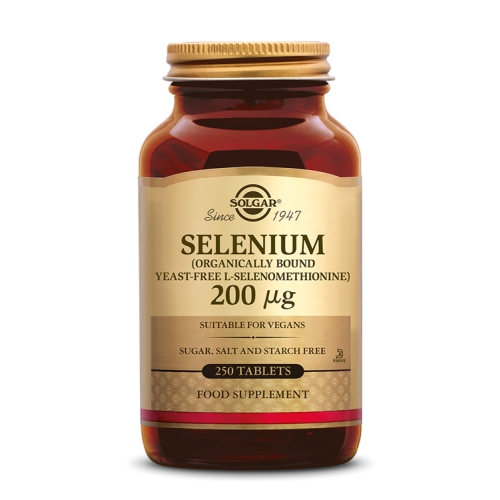 250 tablets Solgar Selenium 200 mcg