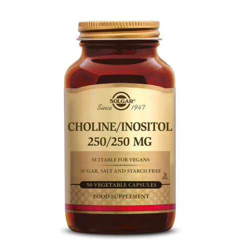 Solgar Choline-Inositol 250-250 mg 50 Kapseln