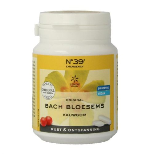 Lemon Pharma No. 39 Bach Bloesems Kauwgom Rust & Ontspanning  40 Stücke