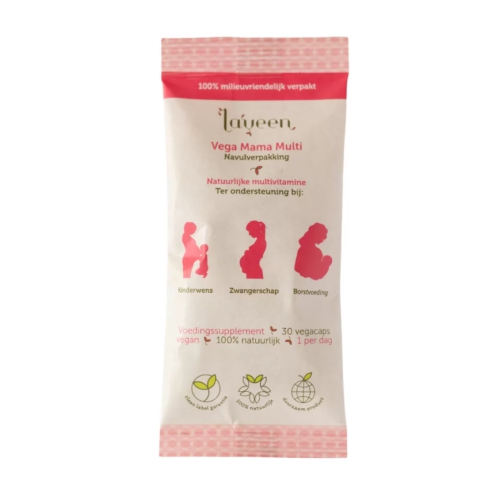 30 vegacaps Laveen Mama Multi Vegan Navulverpakking