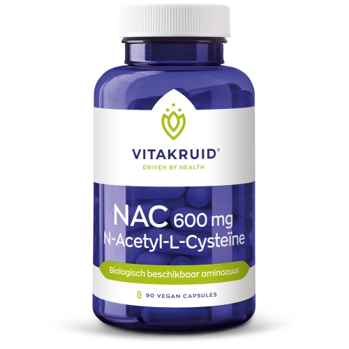 90 Kapseln Vitakruid NAC 600 mg N-Acetyl-L-Cysteïne