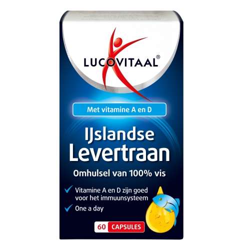 60 Kapseln Lucovitaal IJslandse Levertraan