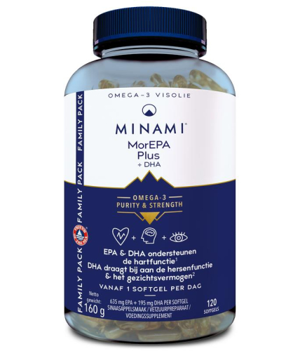 120 softgels Minami Nutrition MorEPA Plus