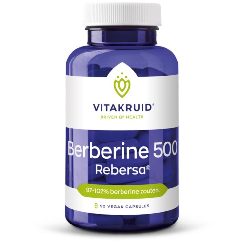 90 Kapseln Vitakruid Berberine 500 Rebersa