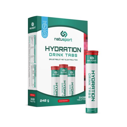 3x20 bruistabletten Natusport Hydration Drink