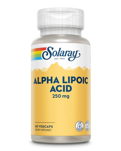 60 Kapseln Solaray Alpha Lipoic Acid 250 mg
