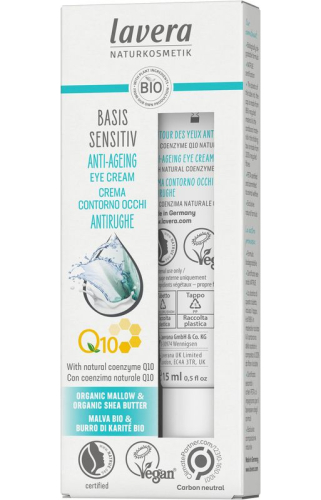 15 ml Lavera Basis Sensitiv Q10 Anti-Ageing Eye Cream