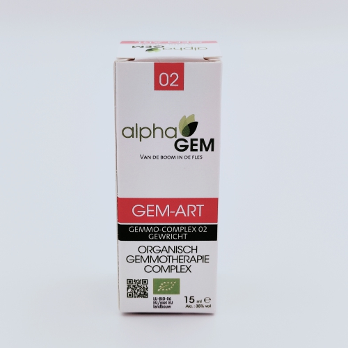 15 ml AlphaGem Gem-Art Gemmo-Complex 02 Biologisch