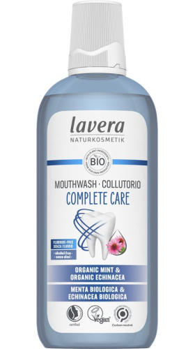 400 ml Lavera Mondwater Complete Care Fluoride-Free Biologisch
