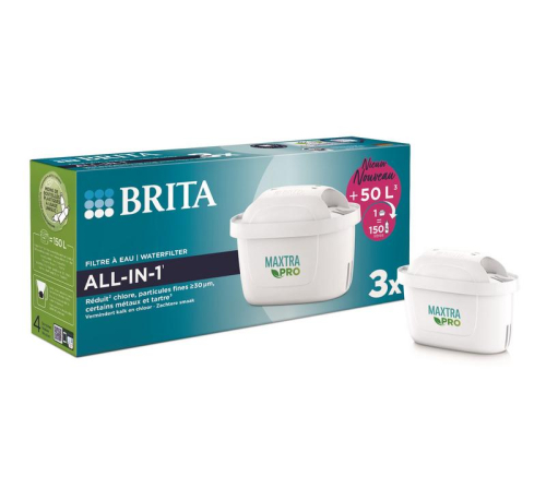 Brita Waterfilter Maxtra Pro All In 1  3 Stücke