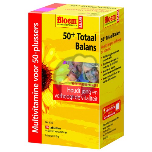 Bloem 50+ Totaal Balans 60 tablets