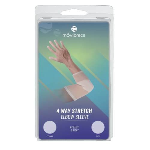 Mövibrace Elleboog Bandage Beige Maat XS 1 Stuck