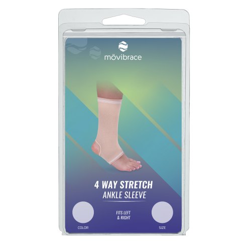 Mövibrace Enkel Bandage Beige Maat XXL 1 Stuck