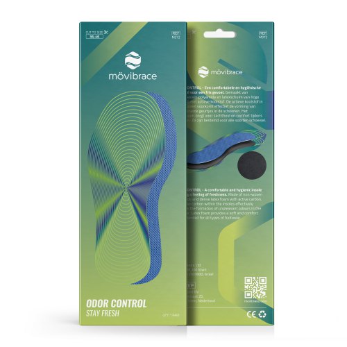 Mövibrace Odor Control Inlegzolen One Size 1 Paar