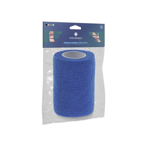 Mövibrace Zelfhechtend Windsel Blauw 7,5 cm x 4,5 m 1 exemplaar