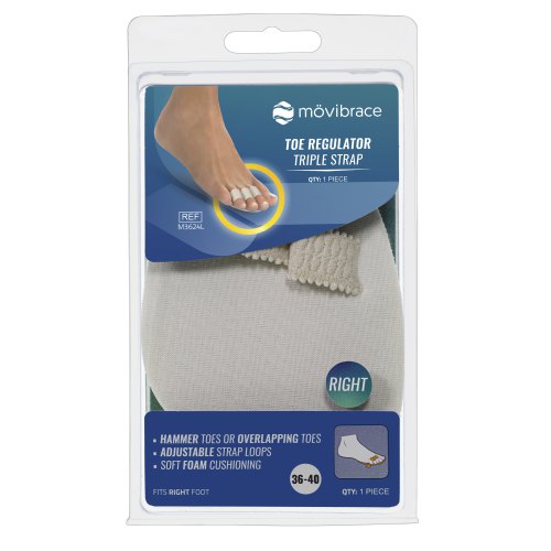 Mövibrace Teen Rechtzetter Rechts Triple Maat 36-40 1 package