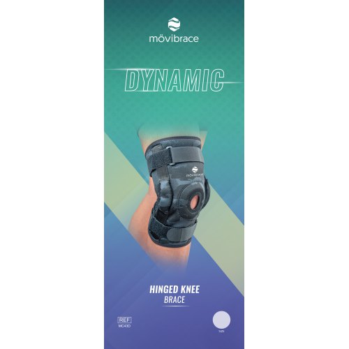 Mövibrace Knie Brace Met Scharnieren L-XL 1 package