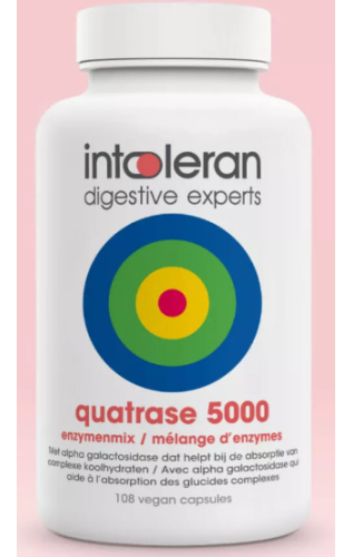 108 capsules Intoleran Quatrase 5000