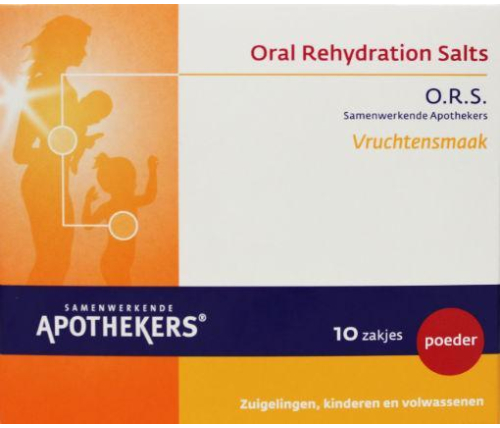 Samenwerkende Apothekers O.R.S Vruchtensmaak 10 Sachets