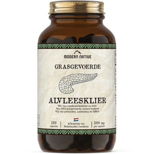 180 capsules Modern Native Alvleesklier