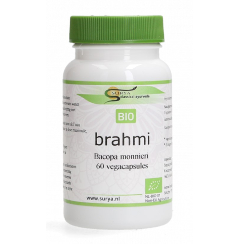 60 capsules Surya Brahmi Biologisch