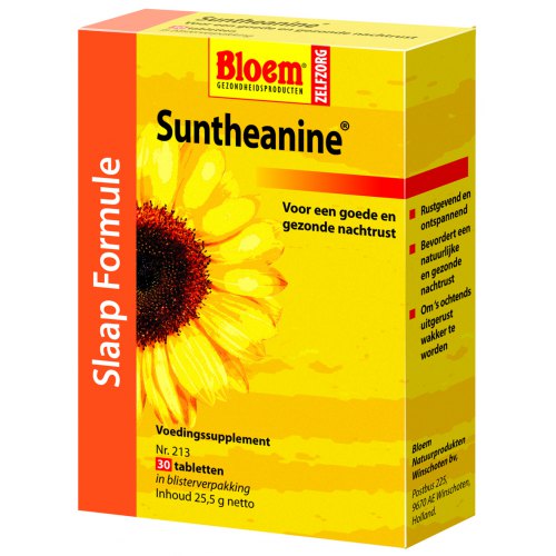 Bloem Suntheanine Slaap Formule 30 tablets