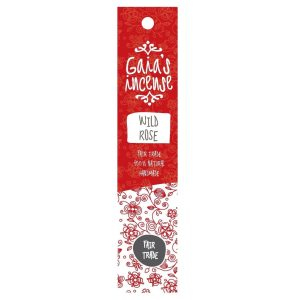 Gaia's Incense Wierook Wild Rose 1 verpakking