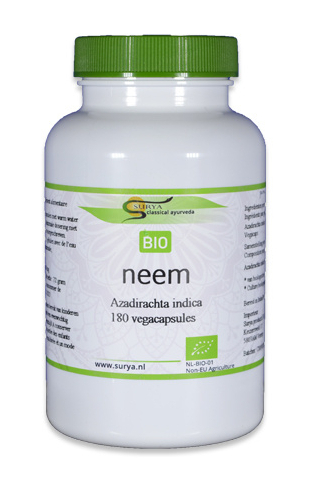180 capsules Surya Neem Biologisch
