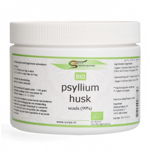 150 gram Surya Psyllium Husk Biologisch