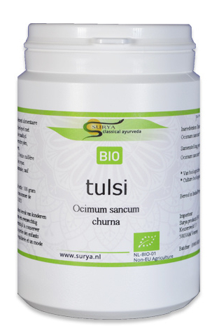 100 gram Surya Tulsi Churna Biologisch