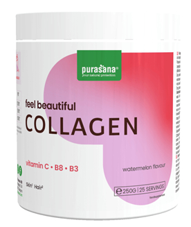250 Gramm Purasana Collagen Feel Beautiful Watermelon Flavour